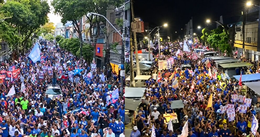 acm-neto-reune-multidao-em-salvador-e-diz-chegar-mais-confiante-a-reta-final-da-campanha