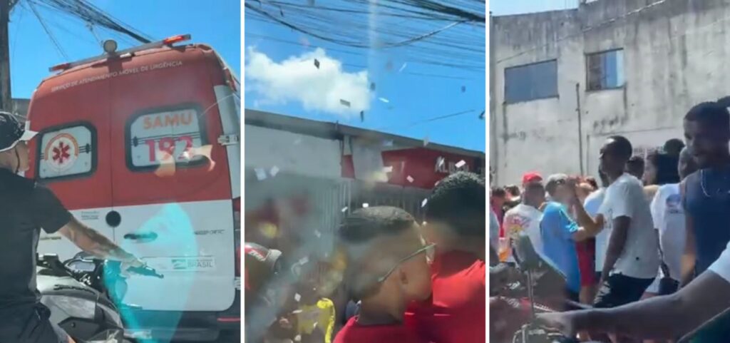 tumulto-bloqueia-rua-e-dificulta-passagem-de-ambulancia-em-pernambues
