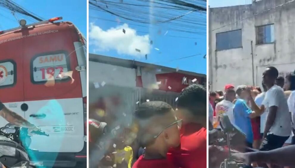 tumulto-bloqueia-rua-e-dificulta-passagem-de-ambulancia-em-pernambues