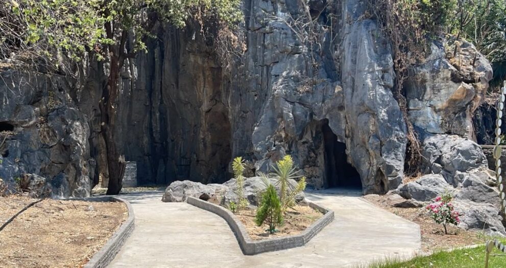 santuario-de-bom-jesus-da-lapa-inaugura-gruta-de-sao-jorge-criada-por-romeiro-neste-domingo