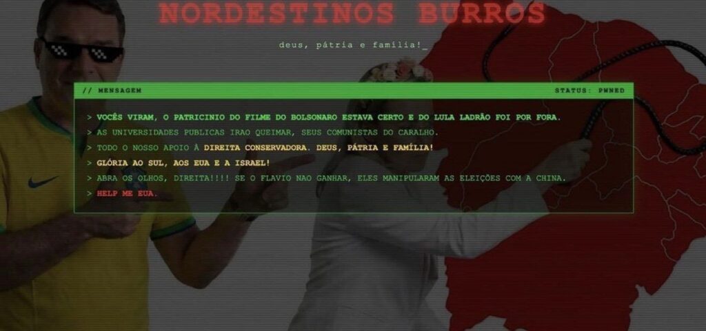 site-da-ancine-e-invadido-e-exibe-ataques-a-nordestinos-e-universidades-publicas
