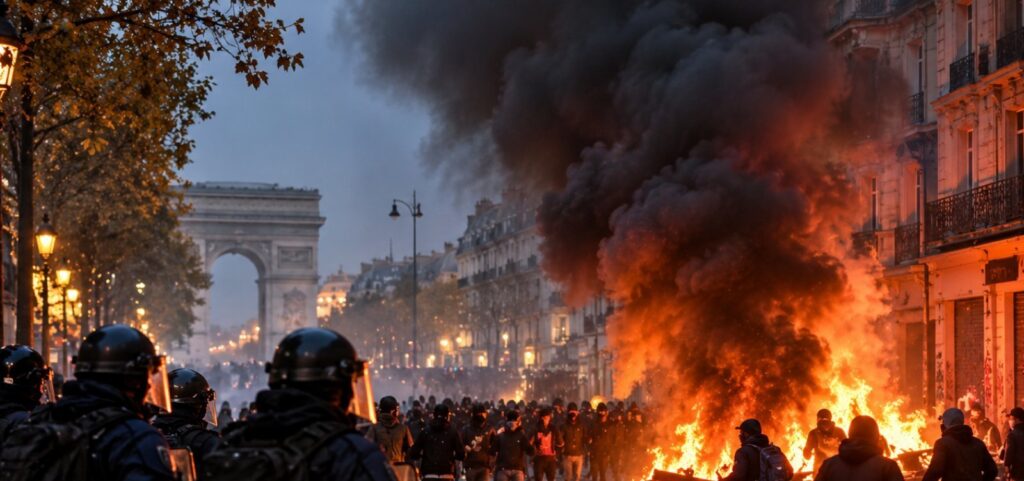 protestos-na-franca-deixam-135-presos-e-armas-sao-apreendidas,-diz-governo