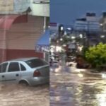 Fortes chuvas causam desabamento de imóvel no bairro da Federação