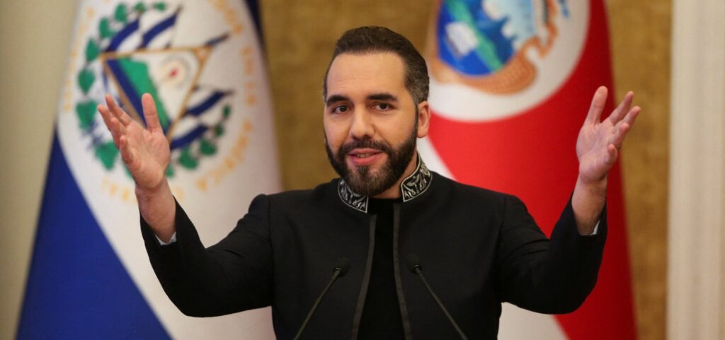 presidente-de-el-salvador,-nayib-bukele,-parabeniza-lula-pela-reeleicao